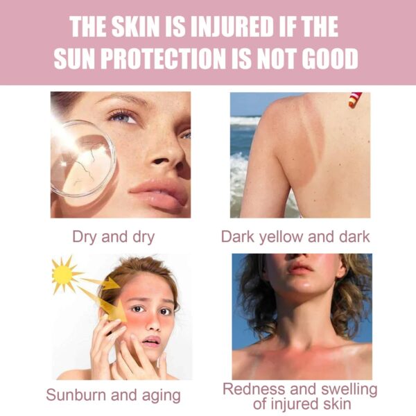 SPF50+ 60g UV Sunscreen Cream for All - Image 5